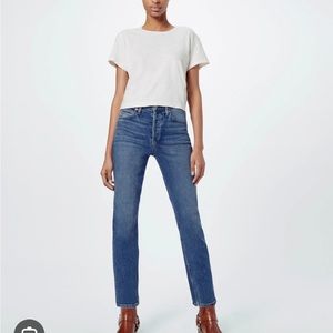 Re/done Levi’s high waist ankle crop